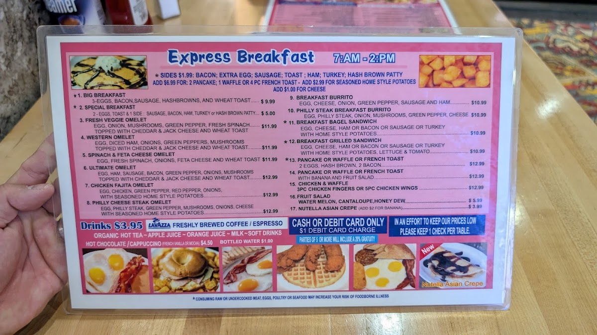 5 Dollar Cafe Menu - Image 4